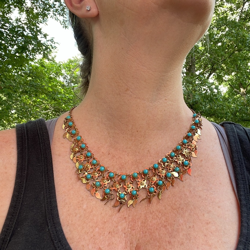 Custom turquoise necklace